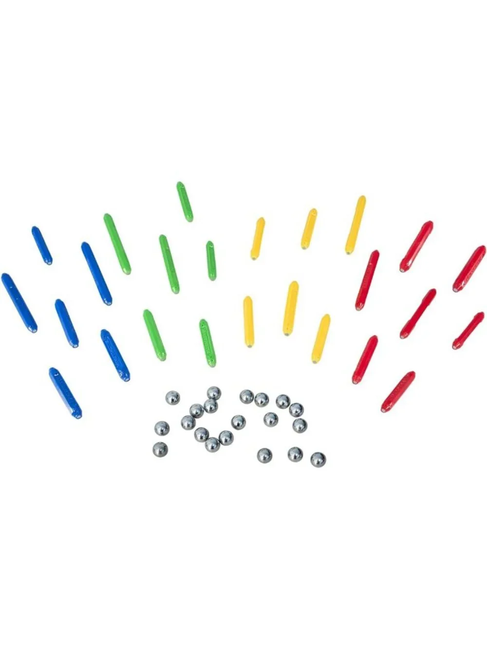 Creative Building Kit with Magnetic Balls & Rods - 45 Pieces for Ages 6